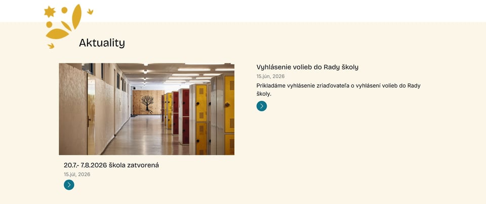 Narnia Bratislava — web školy